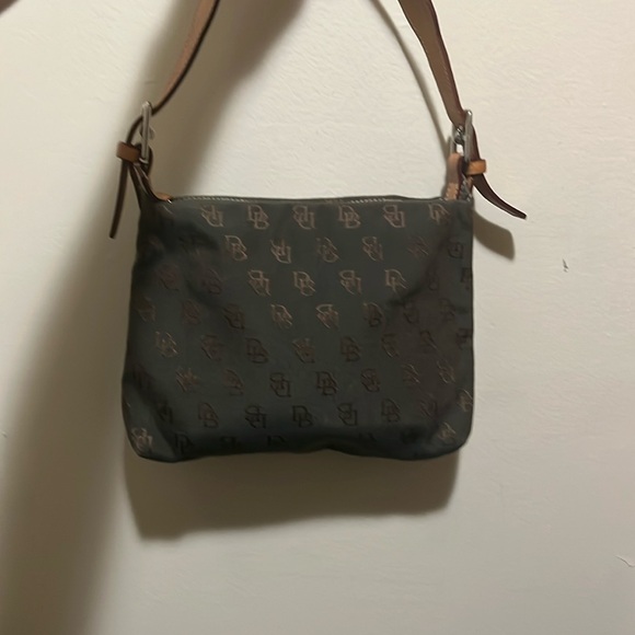 Dooney & Bourke Brown Monogram Shoulder Bag - Picture 8 of 8